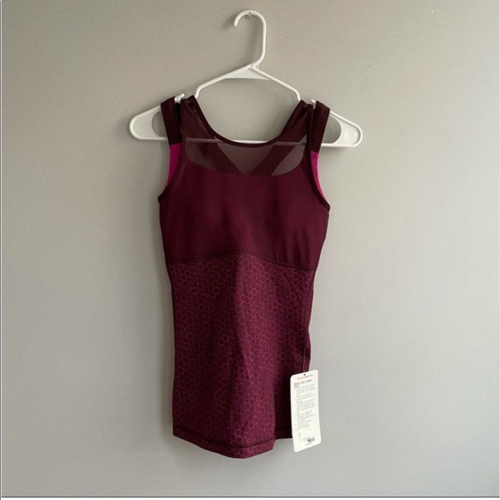 Lululemon Burgundy Tank 6